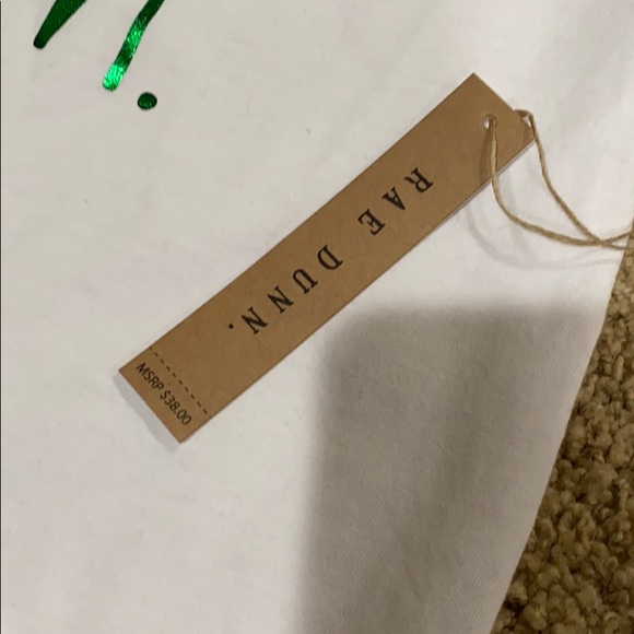 Last One! XS NWT Rae Dunn “Lucky Charm” T-shirt - Picture 3 of 5